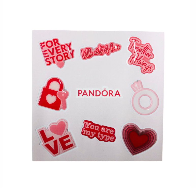 STICKER CON RESINA.  A313